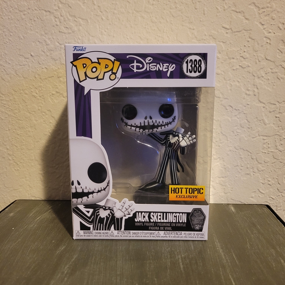 Funko Pop Disney Jack Skellington (HT Exclusive) #1388